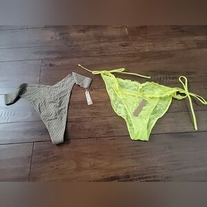 Lot 2 Skims Panties Soft Smoothing Thong String Bikini Size 4X Quality Comfort